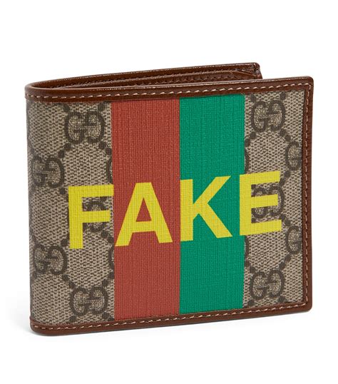 fake gucci bifold wallet|Gucci wallet bifold men authentic.